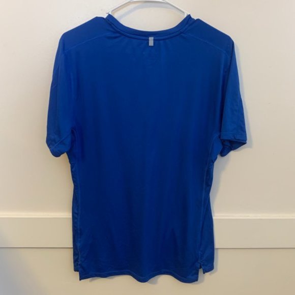 Nike Dri-Fit Blue Short Sleeve Shirt - Picture 2 of 8